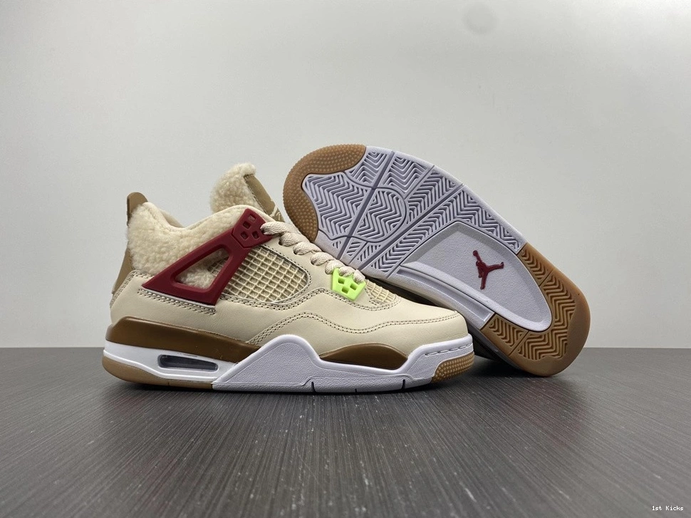 Red Blue DC0790-103 4 Jordan Shoes Air Blue Retro Beige 0225